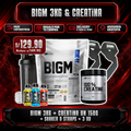 PROMOCIÓN BIGM 3KG + CREATINA UN 150G + SHAKER O STRAPS + 3 XB