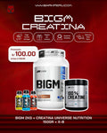PROMOCIÓN BIGM 2KG + CREATINA UN 150G + 3 XB
