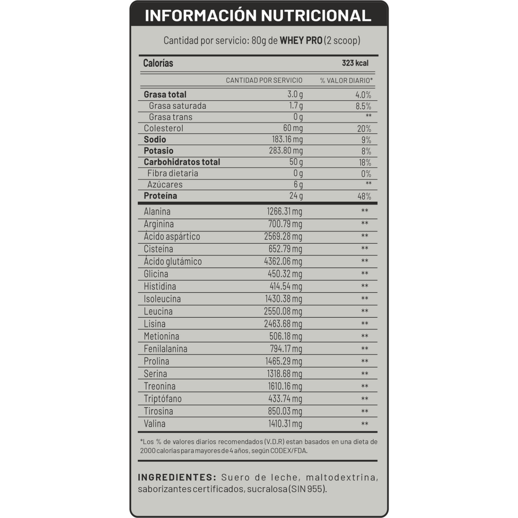 PROMOCIÓN WHEY PRO 1.1KG + CREATINA UN 150G + SHAKER O STRAPS + 3XB